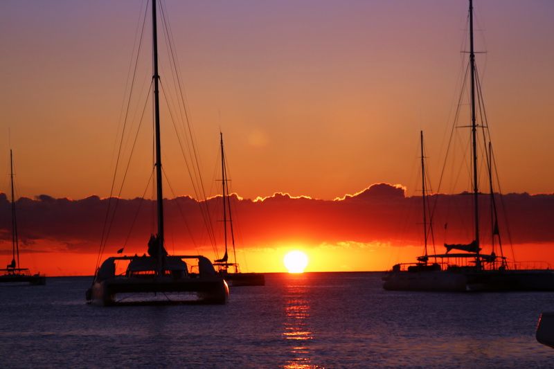 dominican republic sunset